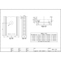 Trockenbaumetallstift und Spurrollenformmaschine